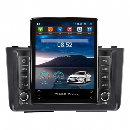 Hyundai - Navigatie dedicata Tesla Style Hyundai Creta 2 IX25 2021,Tesla Style, ANDROID 13,Carplay&Android Auto, 10 inch , 8+128GB, Internet, Aplicatii, Waze, GPS