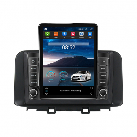 Encino 2018-2020 - Navigatie dedicata Hyundai Encino 2018-2020,Tesla Style, ANDROID 13,Carplay&Android Auto, 10 inch , 4+64GB, Internet, Aplicatii, Waze, GPS