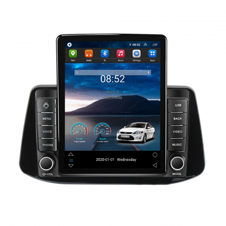 I30 2018 - Navigatie dedicata Hyundai I30 2018,Tesla Style, ANDROID 13,Carplay&Android Auto, 10 inch , 4+64GB, Internet, Aplicatii, Waze, GPS