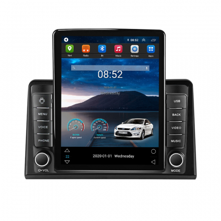 Hyundai - Navigatie dedicata Hyundai Sonata 7 2017-2019,Tesla Style, ANDROID 13,Carplay&Android Auto, 10 inch , 8+128GB, Internet, Aplicatii, Waze, GPS