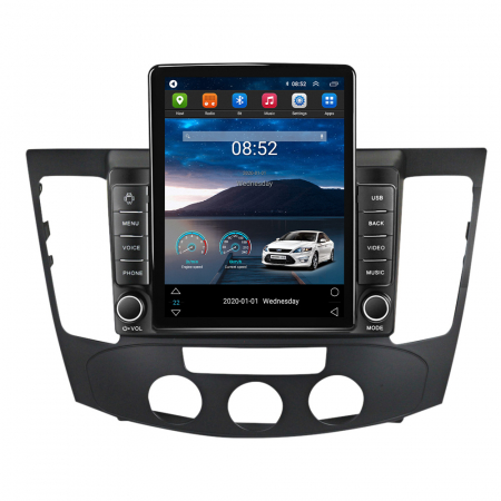 Hyundai - Navigatie dedicata Hyundai Sonata NF 2009,Tesla Style, ANDROID 13,Carplay&Android Auto, 10 inch , 8+128GB, Internet, Aplicatii, Waze, GPS