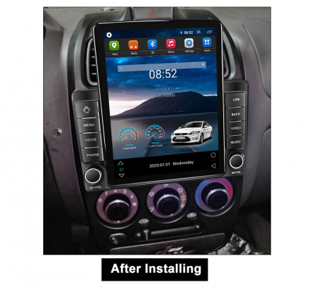 Navigatie dedicata Hyundai VERNA 1999,Tesla Style, ANDROID 13,Carplay&Android Auto, 10 inch , 8+128GB, Internet, Aplicatii, Waze, GPS [2]