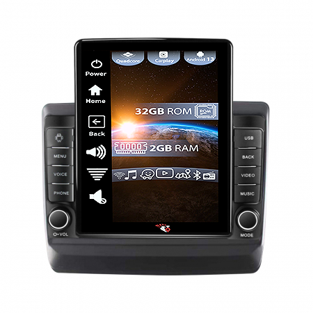 D-Max 2015-2018 - Navigatie dedicata Isuzu D-Max 2015-2018 Tesla Style, 4GB RAM 64GB ROM, ANDROID 13,Carplay&Android Auto, 10 inch, Internet, Aplicatii, Waze, GPS