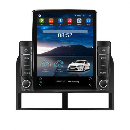 Grand Cherokee 1999-2005 - Navigatie dedicata Jeep Grand Cherokee 1999-2005 Tesla Style, 8+128 GB, ANDROID 13,Carplay&Android Auto, 10 inch, Internet, Aplicatii, Waze, GPS