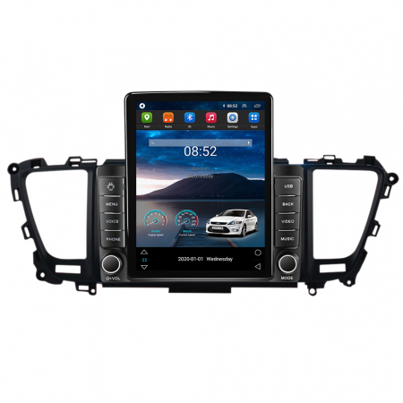Carnival 2014-2020 - Navigatie dedicata KIA Carnival (2014-2016)(2017-2020),Tesla Style, ANDROID 13,Carplay&Android Auto, 10 inch , 4+64GB, Internet, Aplicatii, Waze, GPS