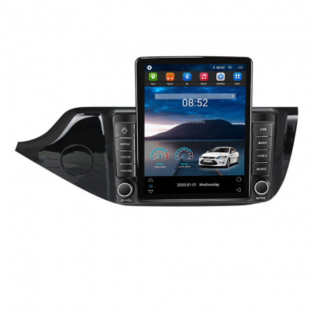 Kia - Navigatie dedicata KIA CEED 2012-2016 Tesla Style, 8+128GB, ANDROID 13,Carplay&Android Auto, 10 inch, Internet, Aplicatii, Waze, GPS
