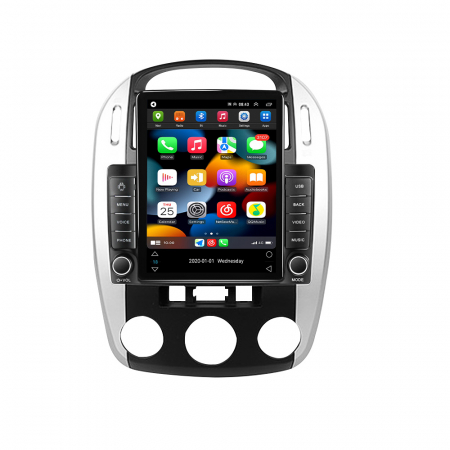 Cerato 2004-2008 - Navigatie dedicata Kia Cerato 2004-2008,Tesla Style, ANDROID 13,Carplay&Android Auto, 10 inch , 8+128GB, Internet, Aplicatii, Waze, GPS