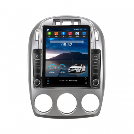 Cerato 2005-2006 - Navigatie dedicata KIA Cerato 2005-2006,Tesla Style, ANDROID 13,Carplay&Android Auto, 10 inch , 4+64GB, Internet, Aplicatii, Waze, GPS