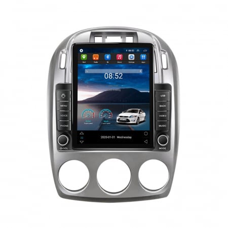 Cerato 2005-2006 - Navigatie dedicata KIA Cerato 2005-2006,Tesla Style, ANDROID 13,Carplay&Android Auto, 10 inch , 8+128GB, Internet, Aplicatii, Waze, GPS