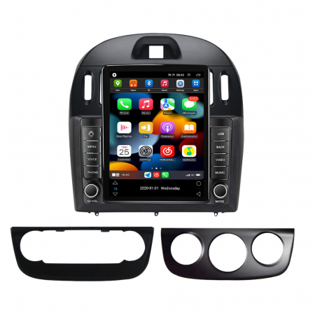 Navigatie dedicata KIA Cerato Foret 2017,Tesla Style, ANDROID 13,Carplay&Android Auto, 10 inch , 8+128GB, Internet, Aplicatii, Waze, GPS [1]