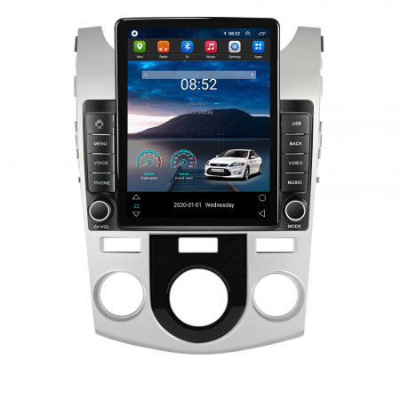 Kia - Navigatie dedicata KIA Forte Cerato 2008-2013,Tesla Style, ANDROID 13,Carplay&Android Auto, 10 inch , 8+128GB, Internet, Aplicatii, Waze, GPS