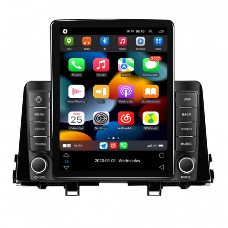 Navigatie dedicata KIA Morning Picanto 2017-2020,Tesla Style, ANDROID 13,Carplay&Android Auto, 10 inch , 8+128GB, Internet, Aplicatii, Waze, GPS [1]