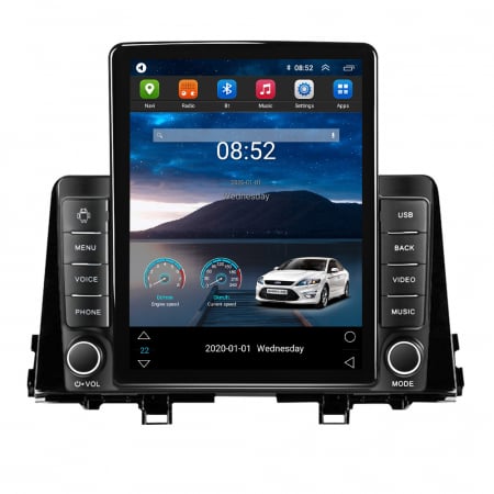 Morning Picanto 2017-2020 - Navigatie dedicata KIA Morning Picanto 2017-2020,Tesla Style, ANDROID 13,Carplay&Android Auto, 10 inch , 8+128GB, Internet, Aplicatii, Waze, GPS