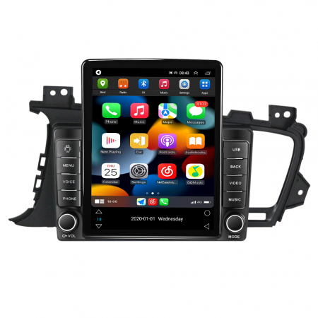 Navigatie dedicata KIA Optima 2011-2014,Tesla Style, ANDROID 13,Carplay&Android Auto, 10 inch , 8+128GB, Internet, Aplicatii, Waze, GPS [1]