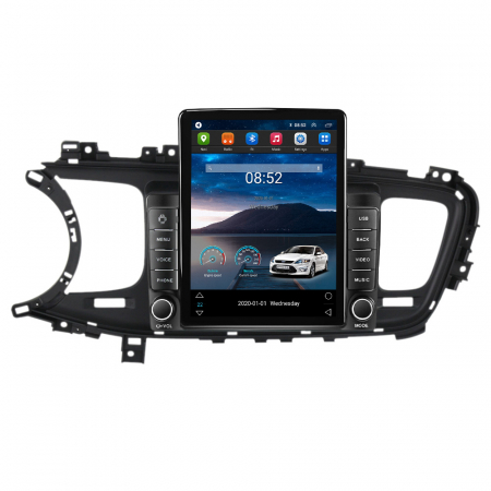 Kia - Navigatie dedicata KIA Optima K5 2013- 2015,Tesla Style, ANDROID 13,Carplay&Android Auto, 10 inch , 8+128GB, Internet, Aplicatii, Waze, GPS