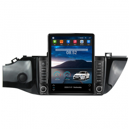 Kia - Navigatie dedicata KIA RIO 2016-2019,Tesla Style, ANDROID 13,Carplay&Android Auto, 10 inch , 8+128GB, Internet, Aplicatii, Waze, GPS