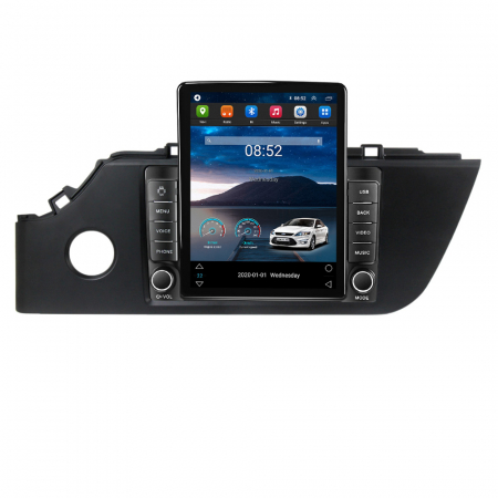 Kia - Navigatie dedicata KIA RIO 2020-2021,Tesla Style, ANDROID 13,Carplay&Android Auto, 10 inch , 8+128GB, Internet, Aplicatii, Waze, GPS