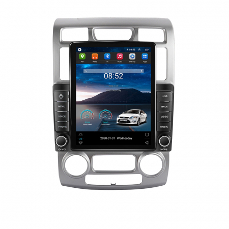 Sportage 2004-2010 - Navigatie dedicata KIA Sportage 2004-2007,Tesla Style, ANDROID 13,Carplay&Android Auto, 10 inch , 4+64GB, Internet, Aplicatii, Waze, GPS