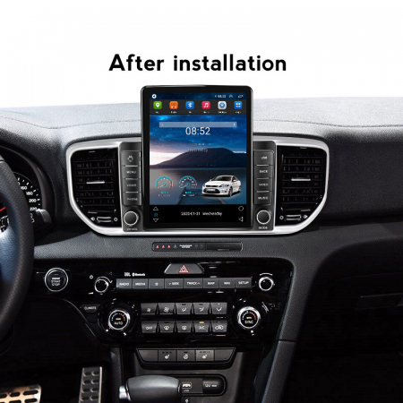 Navigatie dedicata KIA Sportage4 2018-2019,Tesla Style, ANDROID 13,Carplay&Android Auto, 10 inch , 8+128GB, Internet, Aplicatii, Waze, GPS [3]