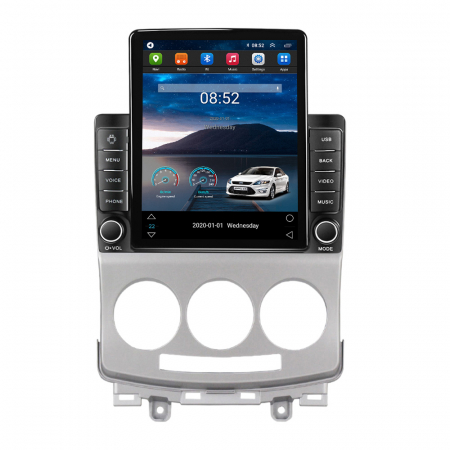 Mazda - Navigatie dedicata Mazda 5 2005-2010,Tesla Style, ANDROID 13,Carplay&Android Auto, 10 inch , 8+128GB, Internet, Aplicatii, Waze, GPS
