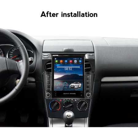 Navigatie dedicata Mazda 6 2004-2015,Tesla Style, ANDROID 13,Carplay&Android Auto, 10 inch , 8+128GB, Internet, Aplicatii, Waze, GPS [3]