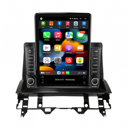 Navigatie dedicata Mazda 6 2008-2012,Tesla Style, ANDROID 13,Carplay&Android Auto, 10 inch , 8+128GB, Internet, Aplicatii, Waze, GPS [1]