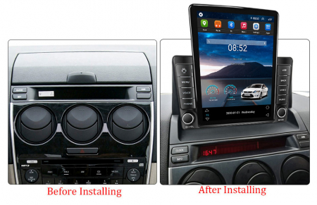 Navigatie dedicata Mazda 6 2008-2012,Tesla Style, ANDROID 13,Carplay&Android Auto, 10 inch , 8+128GB, Internet, Aplicatii, Waze, GPS [2]