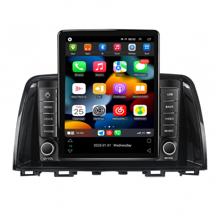 Navigatie dedicata Mazda 6 III 2012-2017,Tesla Style, ANDROID 13,Carplay&Android Auto, 10 inch , 8+128GB, Internet, Aplicatii, Waze, GPS [1]
