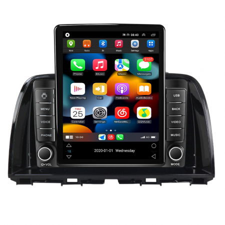 Navigatie dedicata Mazda CX-5 2012-2015,Tesla Style, ANDROID 13,Carplay&Android Auto, 10 inch , 8+128GB, Internet, Aplicatii, Waze, GPS [1]