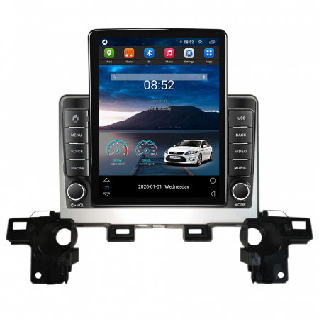 Mazda - Navigatie dedicata Mazda CX-5 2017-2018,Tesla Style, ANDROID 13,Carplay&Android Auto, 10 inch , 8+128GB, Internet, Aplicatii, Waze, GPS