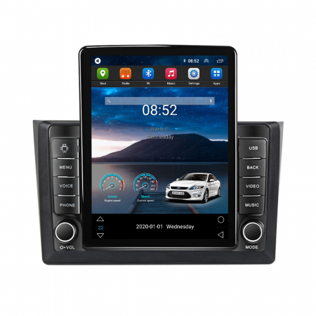 Mazda - Navigatie dedicata Mazda CX-9 2006-2016,Tesla Style, ANDROID 13,Carplay&Android Auto, 10 inch , 8+128GB, Internet, Aplicatii, Waze, GPS