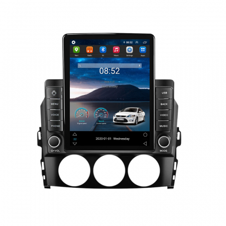 MX-5 2008-2015 - Navigatie dedicata Mazda MX-5 2008-2015, ANDROID 13,Carplay&Android Auto, 10 inch , 4GB RAM 64GB ROM, Internet, Aplicatii, Waze, GPS