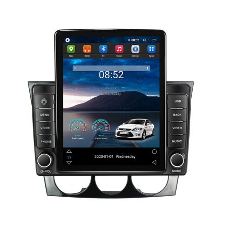 Mazda - Navigatie dedicata Mazda RX8 2008-2021,Tesla Style, ANDROID 13,Carplay&Android Auto, 10 inch , 8+128GB, Internet, Aplicatii, Waze, GPS