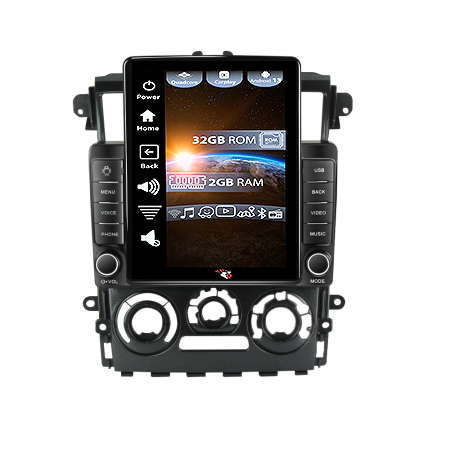 Mitsubishi - Navigatie dedicata Mitsubishi Colt Plus 2007-2012 Tesla Style, ANDROID 13,Carplay&Android Auto, 10 inch , 4GB RAM 64GB ROM, Internet, Aplicatii, Waze, GPS