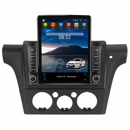 Mitsubishi - Navigatie dedicata Mitsubishi Outlander 2001-2005 Tesla Style, ANDROID 13,Carplay&Android Auto, 10 inch , 4GB RAM 64GB ROM, Internet, Aplicatii, Waze, GPS