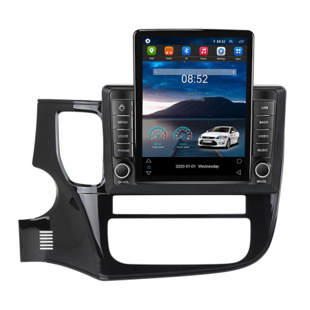Outlander 2012-2018 - Navigatie dedicata Mitsubishi Outlander 2012-2018, 4GB RAM 64GB ROM, ANDROID 13,Carplay&Android Auto, 10 inch, Internet, Aplicatii, Waze, GPS