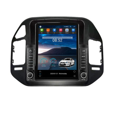Pajero V73 - Navigatie dedicata Mitsubishi Pajero V73,Tesla Style, ANDROID 13,Carplay&Android Auto, 10 inch , 8+128GB, Internet, Aplicatii, Waze, GPS