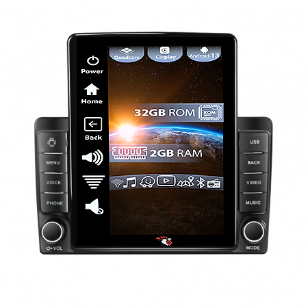Zinger 2005-2013 - Navigatie dedicata Mitsubishi Zinger 2005-2013, ANDROID 13,Carplay&Android Auto, 10 inch , 4GB RAM 64GB ROM, Internet, Aplicatii, Waze, GPS
