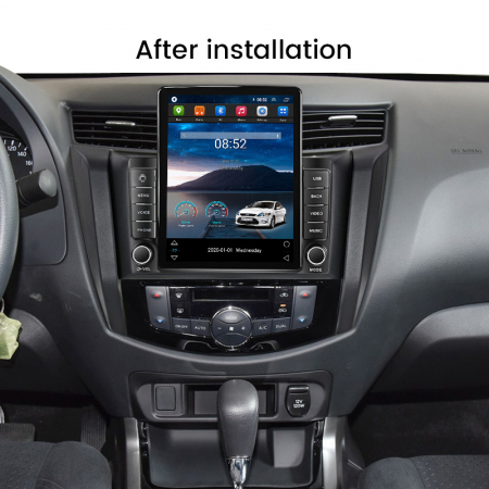 Navigatie dedicata Navara NP300 2011-2016,Tesla Style, ANDROID 13,Carplay&Android Auto, 10 inch , 8+128GB, Internet, Aplicatii, Waze, GPS [3]