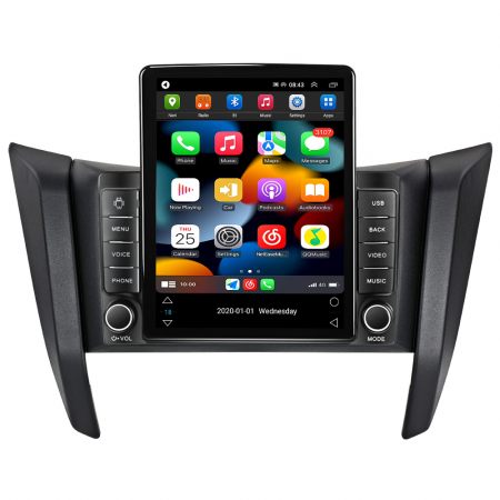 Navigatie dedicata Navara NP300 2011-2016,Tesla Style, ANDROID 13,Carplay&Android Auto, 10 inch , 8+128GB, Internet, Aplicatii, Waze, GPS [1]