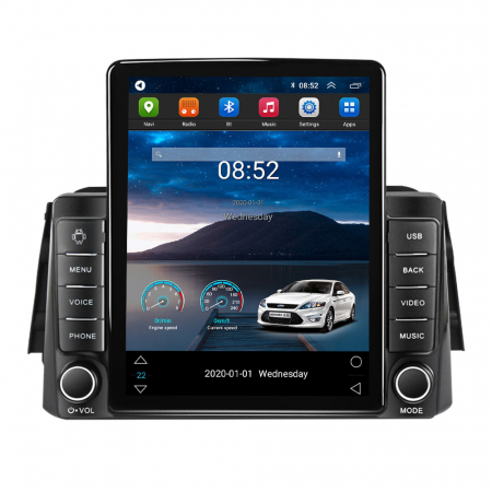 Kicks 2016-2017 - Navigatie dedicata Nissan Kicks 2016-2017,Tesla Style, ANDROID 13,Carplay&Android Auto, 10 inch , 4+64GB, Internet, Aplicatii, Waze, GPS