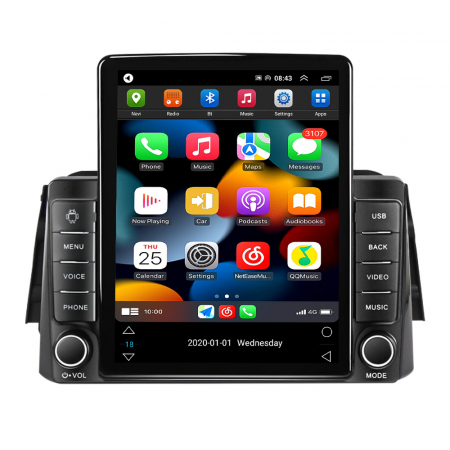 Navigatie dedicata Nissan Kicks 2016-2017,Tesla Style, ANDROID 13,Carplay&Android Auto, 10 inch , 8+128GB, Internet, Aplicatii, Waze, GPS [1]