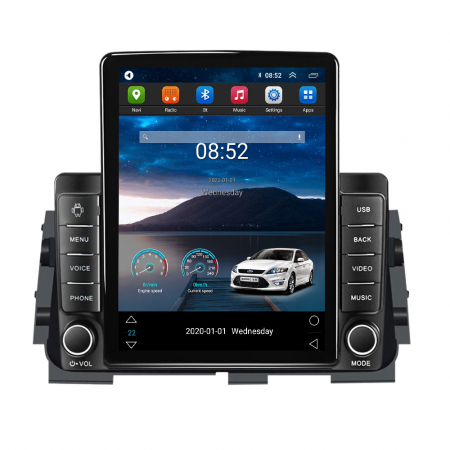 Kicks Micra P15 2016-2020 - Navigatie dedicata Nissan Kicks Micra P15 2016-2020 Tesla Style, 4GB RAM 64GB ROM, ANDROID 13,Carplay&Android Auto, 10 inch, Internet, Aplicatii, Waze, GPS
