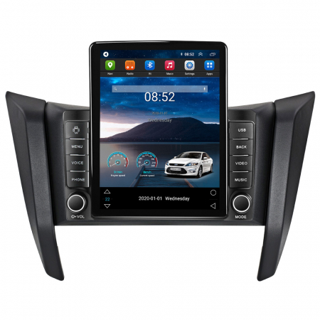 Navara NP300 Frontier 2017 - Navigatie dedicata Nissan Navara NP300 Frontier 2017,Tesla Style, ANDROID 13,Carplay&Android Auto, 10 inch , 4GB RAM 64GB ROM, Internet, Aplicatii, Waze, GPS