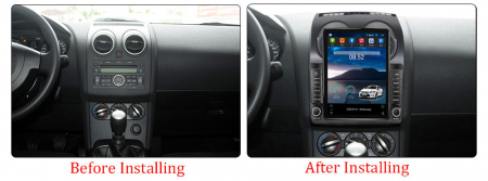 Navigatie dedicata Nissan Qashqai 2006-2013,Tesla Style, ANDROID 13,Carplay&Android Auto, 10 inch , 8+128GB, Internet, Aplicatii, Waze, GPS [2]