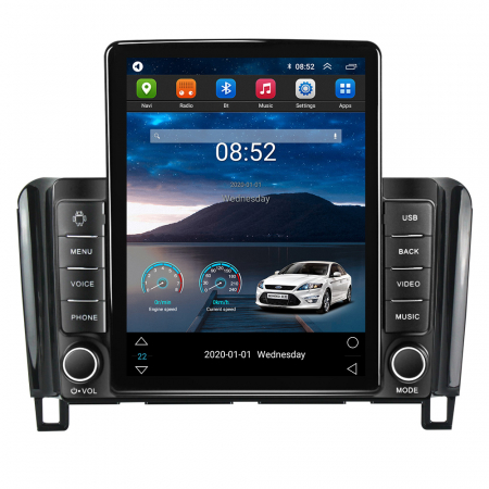 Serena 4 2010-2016 - Navigatie dedicata Nissan Serena 4 2010-2016,Tesla Style, ANDROID 13,Carplay&Android Auto, 10 inch , 4+64GB, Internet, Aplicatii, Waze, GPS
