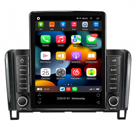 Navigatie dedicata Nissan Serena 4 2010-2016,Tesla Style, ANDROID 13,Carplay&Android Auto, 10 inch , 8+128GB, Internet, Aplicatii, Waze, GPS [1]