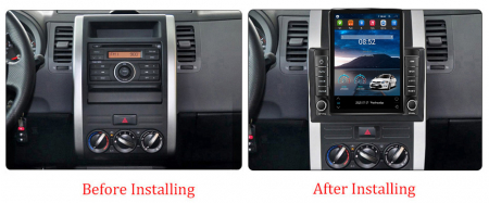 Navigatie dedicata Nissan X-Trail 2007-2015,Tesla Style, ANDROID 13,Carplay&Android Auto, 10 inch , 8+128GB, Internet, Aplicatii, Waze, GPS [2]