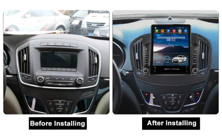 Navigatie dedicata Opel Insignia 2013-2017,Tesla Style, ANDROID 13,Carplay&Android Auto, 10 inch , 8+128GB, Internet, Aplicatii, Waze, GPS [2]