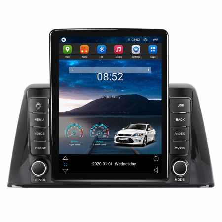 Peugeot - Navigatie dedicata Peugeot 308 2016-2018,Tesla Style, ANDROID 13,Carplay&Android Auto, 10 inch , 4+64GB, Internet, Aplicatii, Waze, GPS